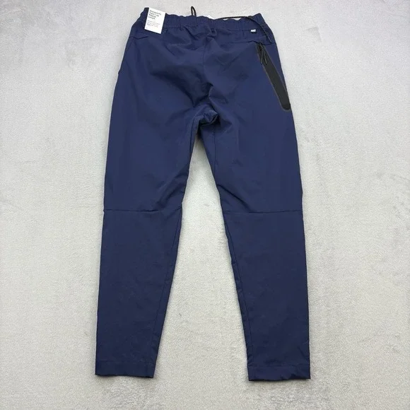 Nike Pants Mens Small Navy Sportswear Tech Essentials Commuter Woven Tapered Zip